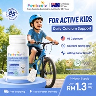 Pentavite Mixed Whole Milk Powder with Colostrum Chewable Tablet 32s For Kids Aged 3+ US Bovine Colo