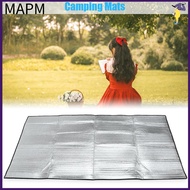 MAPM For Tents Foldable Pads Beach Mattress Outdoor Sleeping Mat Camping Mats Picnic Blanket Double Sided Aluminum Foil