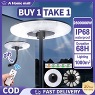 A Home Solar Street Light UFO Solar Light IP68 Outdoor Waterproof LED Light With Sensor