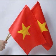 Big hanging flag - small flag