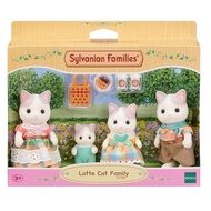 SYLVANIAN FAMILIES Sylvanian Family Latte Cat Family Collection Toys