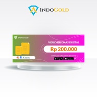 IndoGold Emas Digital Voucher Rp 200.000