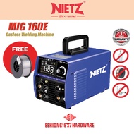NIETZ MIG160E MIG 160 Gasless Welding Machine Mig Welder Gasless Machine Mesin Kimpalan Elektrik