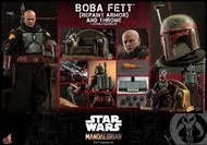 Hot Toys TMS056 Boba Fett (Repaint Armor) and Throne