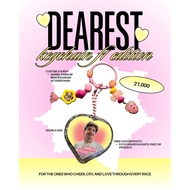 [OPEN CUSTOM] DEAREST - F1 KEYCHAIN Cute Keychain Custom Keychain