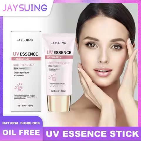 Jaysuing UV Essence Stick SPF 50+ Hydrating Oil Free Anti Sun Natural Sunblock Facial Moisturizer So
