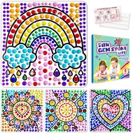 Yazhiji Diamond Window Art Craft Kits for Girls, Kids Suncatcher Set for 6 7 8 9 10 11 12 Years Old