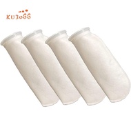 4 Packs of Filter Socks, 200 Micrometres, for Fish Tank/Saline Aquarium, Pond, for Sump/Overflow