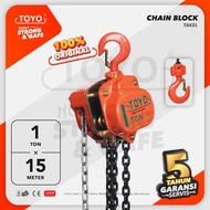 CHAIN BLOCK / TAKEL 1 TON X 15 METER TOYO