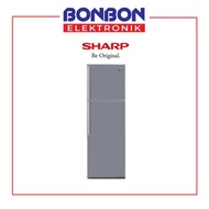 Sharp Kulkas 2 Pintu Sj-450Gp-Sd / Sj450Gpsd / Sj450Gp #Gratisongkir