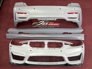 BMW F30 Upgrade M3 Bodykit Set Bumper Front Rear Side Skirt Depan Tepi Belakang F80 3 series 330e 32