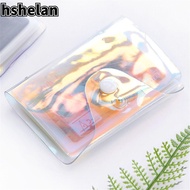 HSHELAN Organizer Wallet Credit Card Holder  Mini Transparent