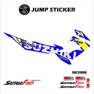 Satria FU Facelift Striping graphic variation 001