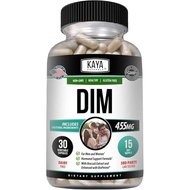 Kaya Naturals DIM Ultra (30 Capsules) | DIM Supplement for Women and Men | Vegetable Capsules with B
