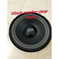 Car Subwoofer Woofer 12inch ATW 500watt Audio System 12 inch Woofer Speaker Bass
