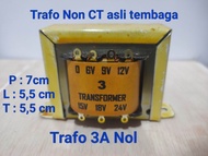 trafo 3 Amper NOL asli tembaga murni