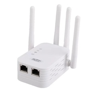 300Mbs high-speed 4-band Wifi signal booster. Expand coverage area, improve Wifi network speed, incl