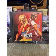 PS1 PS PlayStation 1 Street Fighter ZERO Japanese Games With Box