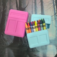 [FPS FairPriceSupplies] Crayon 24 pcs Hard Case 3D Printed
