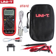 【สหรัฐอเมริกา Stock 】 UNI-T UT61C 5999นับช่วง Digital Multi-Meter สำหรับแรงดันไฟฟ้ากระแสความต้านทานค