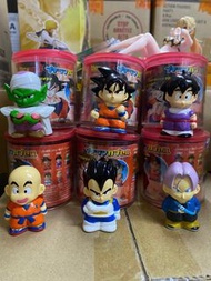 Dragon ball dragonball z 龍珠 Q版 膠公仔 2004 東映 悟空 悟飯 比達 無限 魔童 杜拉格斯 全套六個