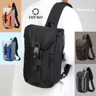 Ozuko Messenger cross backpack fashion Soldier color - Genuine for Camera, phone - Travel, Waterproof