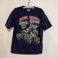 Vintage Y2k Era Grave Digger Monster Jam Monster Trucks Child's T-Shirt