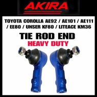 Heavy Duty Tie Rod End Set Toyota Unser KF80 / Liteace KM36 / Corolla EE80 AE92 AE101 AE111 Suspensi