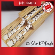 READY STOCK | Original 925 Silver KF Bangle For Men (540/580 KF) | Gelang Tangan Lelaki KF Bangle Perak 925