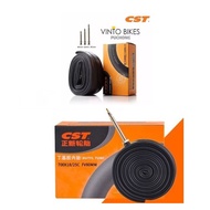 CST Bicycle Inner Tube 700x25/32C FV48MM/700x18/25C FV80MM/ 700x25/32C FV60MM