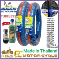 MICHELIN CITY GRIP PRO TUBELESS TIRE GULONG FREE TIRE SEALANT & PITO For Motorcycle By  14 17