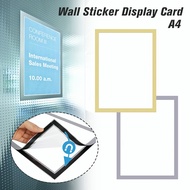 Multiple A4 Magnetic Display Board A5 A6 Magnetic Display Sticker Instant Display Cards Magnetic Pic