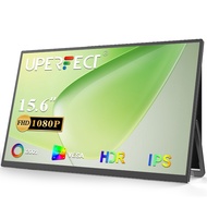 UPERFECT 15.6-inch 60HZ 1080P Portable Monitor for Laptops USB Type-C HDMI Gaming and Work Portable 