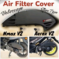 Brandnew Air filter cover Veloscope ( Aerox v2 Nmax v2 )