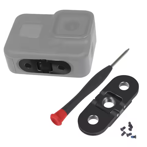 Metal Folding Magnetic Replacement Base for GoPro HERO13 12 11 10 Black HERO9 8 Black MAX Sports Act