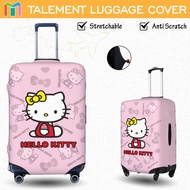Pink Luggage protector cover Hello Kitty Personalized Suitcase cover Stretchable 行李箱保護套 旅行箱保护套 Lugga