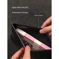 card holder card holder wallet Beg dompet duit syiling, tekstur kulit baru wanita, beg dompet tertut