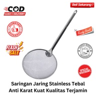 Thick Stainless Mesh Strainer Strong Quality Guaranteed Fried Drain Oil Drain Fine Strainer Flour Si