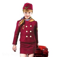 Flight attendant stewardess costume Flight attendant cosplay professional children KS
