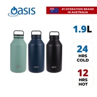 Oasis Stainless Steel Insulated Titan Water Bottle 1.9L