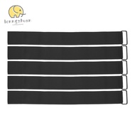 LONNGUVO 5pcs 3 Legged Race Bands, Durable Firm Bands Three Legged Race Games, Group Games Elastic T