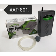 AquaSpeed AP801 Portable Battery Air Pump Size D for Aquarium Fish Pam Udara Akuarium Ikan [AP-801]