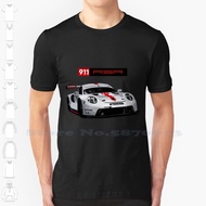 2020 Rsr Imsa Gtlm Race Car Black White Tshirt For Men Women Brumos Racing Race Car 911 Rsr Gtlm Lmg