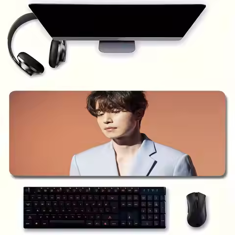 Korean Celebrity Lee Dong Wook Mousepad Non-slip Suitable For Office Computers Laptops E-sports Game