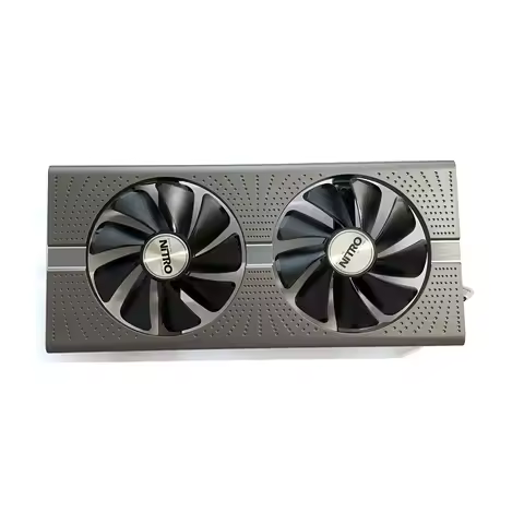 Brand new original sapphire fan and case for sapphire RX 580 590 590 8G D5 Ultra Platinum Limited Ed