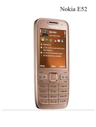 Nokia | The Nokia E52 3G ultra-thin straight-bar key phone has an extremely strong standby time