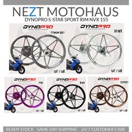 DYNOPRO S-STAR BINTANG SPORT RIM NVX 155 ( Black / Silver / Purple Pink / Copper Bronze / Titanium G