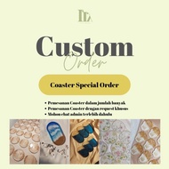 Custom order Resin coaster Coaster Set Custom Coaster