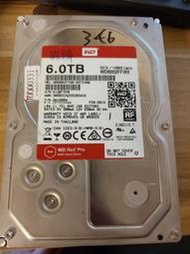""C5C6警告""WD，二手硬碟3.5，6T 6TB，紅標WDC WD6002FFWX-68TZ4N0，備份346