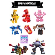 Larva Ranger Topper Cake
